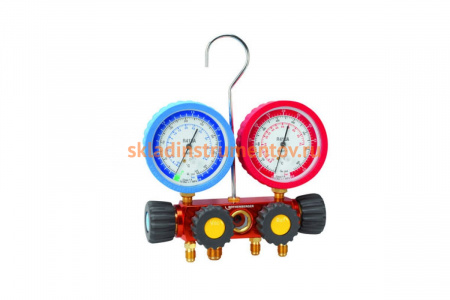 Коллектор 4-позиционный (3x1/4" SAE; 1x3/8" SAE) Rothenberger 170502