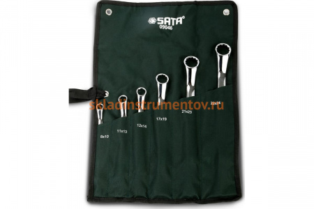 Набор накидных ключей 6шт Sata 09046