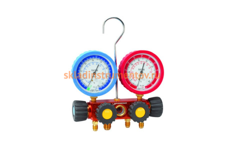 Коллектор 4-позиционный (3x1/4" SAE; 1x3/8" SAE) Rothenberger 170502