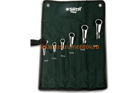 Набор накидных ключей 6шт Sata 09046