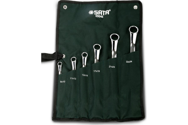 Набор накидных ключей 6шт Sata 09046
