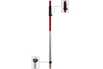 Рейка нивелирная для лазерных приемников Laser STAFF ADA A00230
