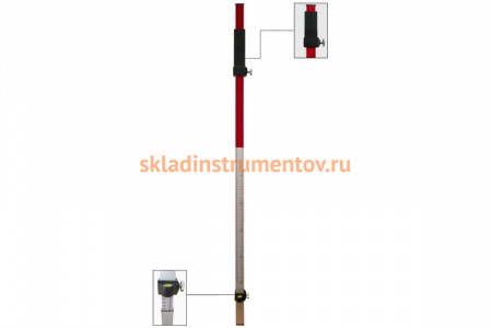 Рейка нивелирная для лазерных приемников Laser STAFF ADA A00230