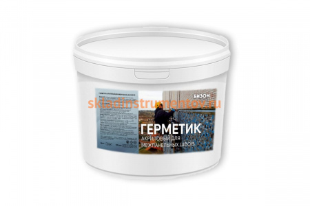 Герметик для межпанельных швов Бизон 8кг 904108