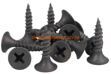 Саморезы ЗУБР СГМ гипсокартон-металл, 16 х 3.5 мм, 1 000 шт, фосфатированные, 300011-35-016