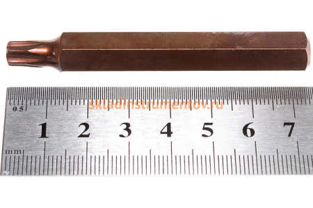 Вставка TORX T 40х75 мм L,10 мм ROCKFORCE RF-1767540PR