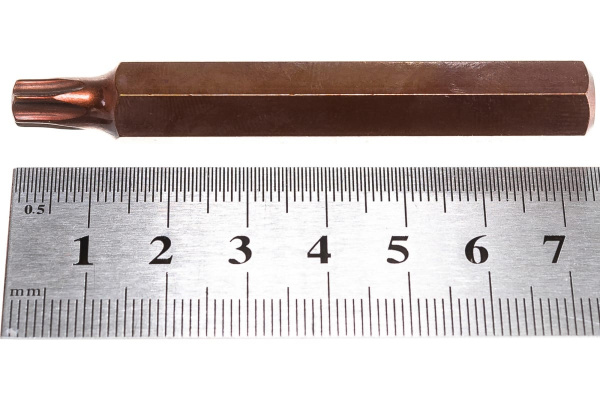 Вставка TORX T 40х75 мм L,10 мм ROCKFORCE RF-1767540PR