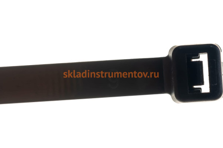 Пластиковые хомуты СИБРТЕХ, 250 х 8 мм, черные, 100 шт 45559