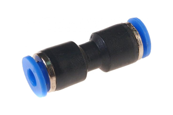 Фитинг-переходник Rockforce для пластиковых трубок 4x4 мм RF-SPU04