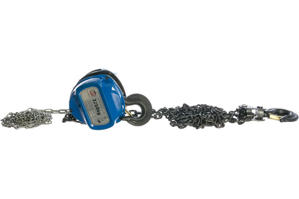Ручная шестеренная стационарная таль EURO-LIFT ТВ 00000625 (3.2 т, 3 м)