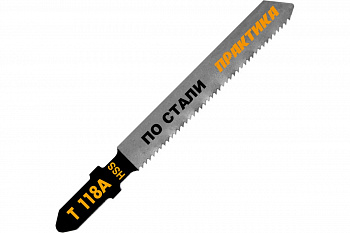 Пилка (2 шт; T118A) для лобзиков ПРАКТИКА 034-472