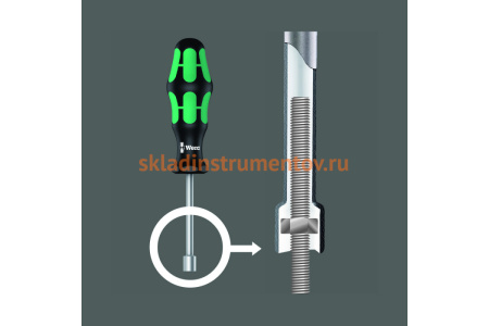 Отвёртка ключ 395 HO 7 х 80 Wera WE-029463