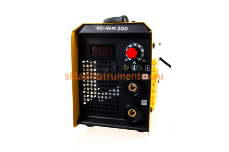 Бестрансформаторный сварочный аппарат REDVERG RD-WM 200 6626265 Бестрансформаторный сварочный аппарат REDVERG RD-WM 200 6626265