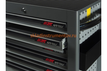 Тележка инструментальная (7 секций, серая, на колесах) JTC S1074 Тележка инструментальная (7 секций, серая, на колесах) JTC S1074