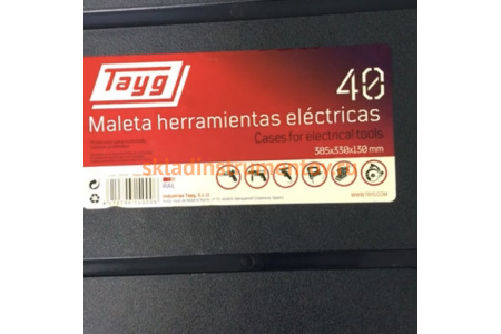 Кейс для электродрели 38.5х33х13см №40 Tayg TAY-140006