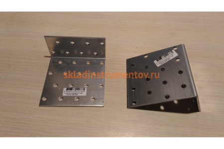 Крепежный угол Зубр МАСТЕР анкерный 80х80х40мм 1шт 310226-080-080