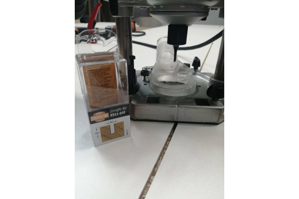 Фреза концевая пазовая Contractor (4x10x45 мм; Z=1) CMT K911-040