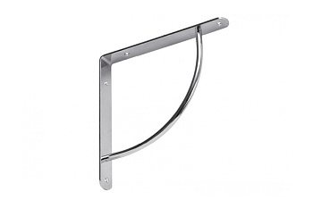 Угловой полкодержатель JET 207W сталь, хром PW207S.222CP99