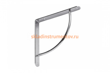 Угловой полкодержатель JET 207W сталь, хром PW207S.222CP99