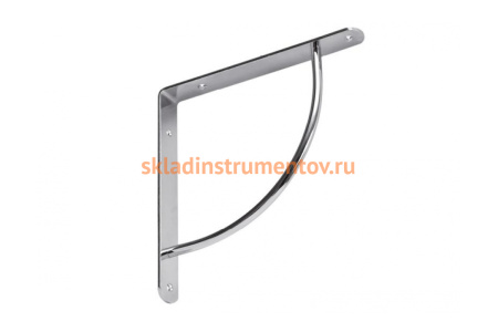 Угловой полкодержатель JET 207W сталь, мат.хром PW207S.222CM99