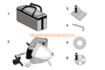 Аккумуляторный труборез для резки вентиляционных труб Exact PipeCut V1000 Battery 7048116