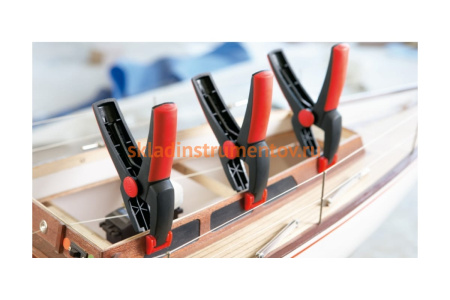 Набор из 4 пружинных струбцин Clippix XC BESSEY BE-XC2-SET