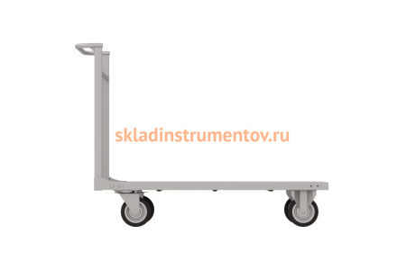 Тележка RUSKLAD платформенная усиленная, оцинкованная ТПУ Ц 10 (800х1800) d200мм усиленные Тележка RUSKLAD платформенная усиленная, оцинкованная ТПУ Ц 10 (800х1800) d200мм усиленные