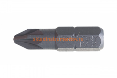 Вставка бита торцевая 1/4", Pozidriv, PZ2, L = 25 мм KING TONY 102502Z