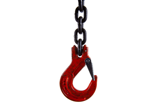 Крепежная цепь с двумя крюками и стяжным механизмом (8т, 5м, 8 класс) СТРОП-ПРО SP04528