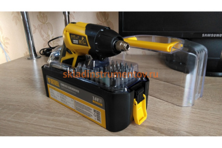 Аккумуляторная отвертка DENZEL CSL-36-01 26001