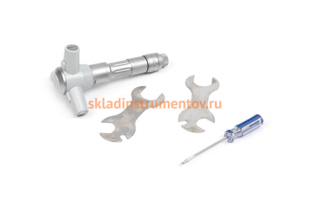 Микрометрический нутромер Micron 3-точечный, 90-100, 0,005, у/к МИК 57379