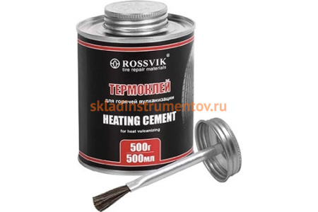 Термоклей ROSSVIK 500мл/500г банка с кистью НФ-00000895