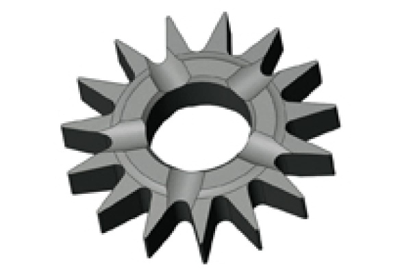 Твердосплавные фрезеры остроконечной формы, 12 шт. FLEX Set 12 HM 366501