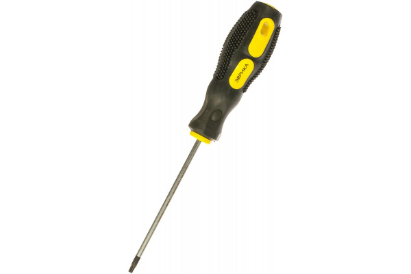 Отвертка ЭВРИКА TORX T15х100мм 4мм магнитная с противоскользящей ручкой ER-7DT-02H