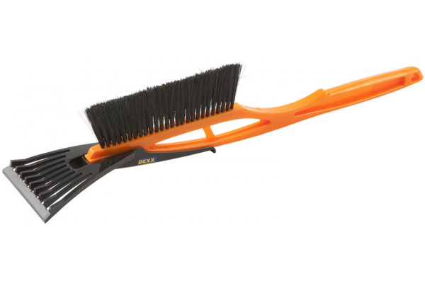 Автомобильная щетка-сметка DEXX для снега, со скребком, 540 мм 61035-540 Автомобильная щетка-сметка DEXX для снега, со скребком, 540 мм 61035-540