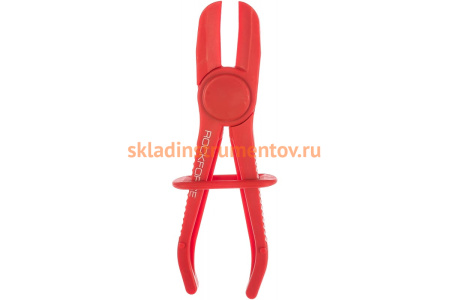 Пластиковый зажим для шлангов с фиксатором L-190мм ROCKFORCE RF-903G12B