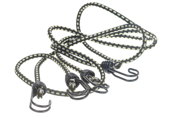 Шнур крепежный резиновый "PROFESSIONAL" 2 шт. (120 см; 8 мм) с двойным стальным крюком STAYER 40506-120