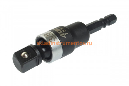Адаптер карданный 1/4"-3/8" под шуруповерт JTC 7831