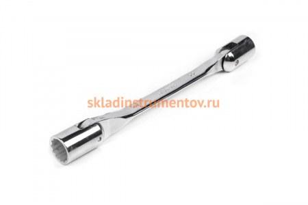Торцевой ключ HORTZ шарнирный 12х13 хромированный HOR 120797