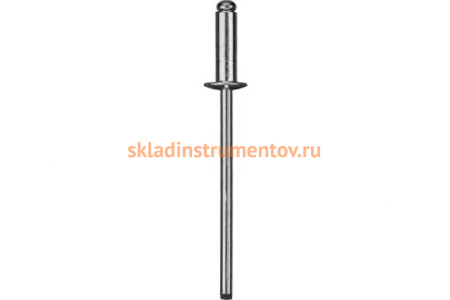 Заклепки алюминиевые (4,0 мм х 12 мм) 30 шт. "ЭКСПЕРТ" Зубр 31300-40-12 