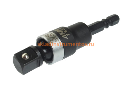 Адаптер карданный 1/4"-3/8" под шуруповерт JTC 7831