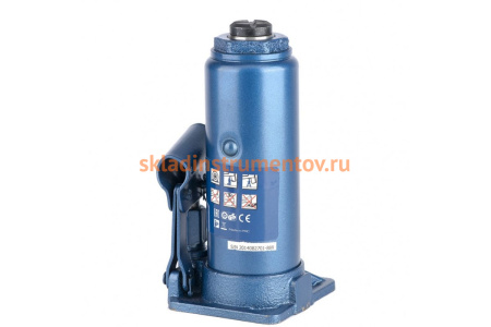 Бутылочный гидравлический домкрат STELS 8 т 51104