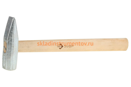 Слесарный молоток с деревянной рукояткой Зубр 1000 г 20015-10_z01