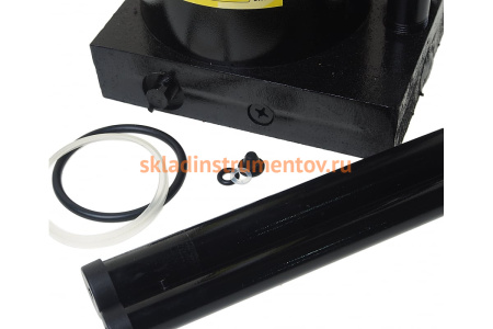 Гидравлический бутылочный домкрат ЭВРИКА с клапаном, 50 т, ремкомплект ER-80501