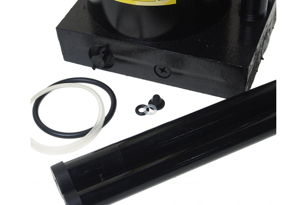 Гидравлический бутылочный домкрат ЭВРИКА с клапаном, 50 т, ремкомплект ER-80501