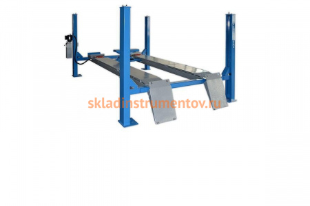 Электрогидравлический четырехстоечный автоподъемник TROMMELBERG TST455B