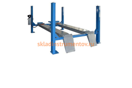 Электрогидравлический четырехстоечный автоподъемник TROMMELBERG TST455B