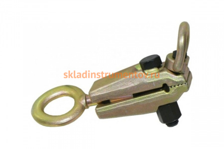 Плоскогубый узкий зажим для кузовных работ с боковым рым-кольцом и рым-болтом, нагрузка 2т и 5т FORCE 62502