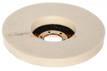 Круг войлочный полировальный (125х22.2 мм) ПРАКТИКА 779-806
