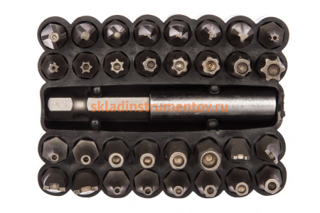 Биты специальные Cr-V, 33 предмета STAYER Master 26084-H33